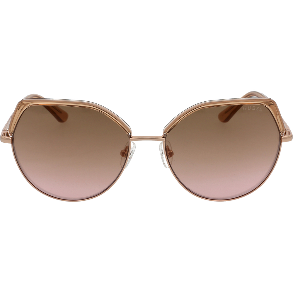 Ochelari de soare Guess GU7736 57G, Maro, 58 mm