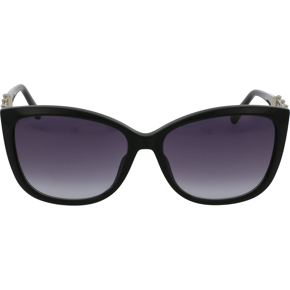 Ochelari de soare Swarovski SK0291 01B, Negru, 57 mm