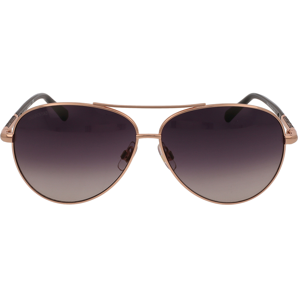 Ochelari de soare Swarovski SK0292 33B, Gri, 61 mm