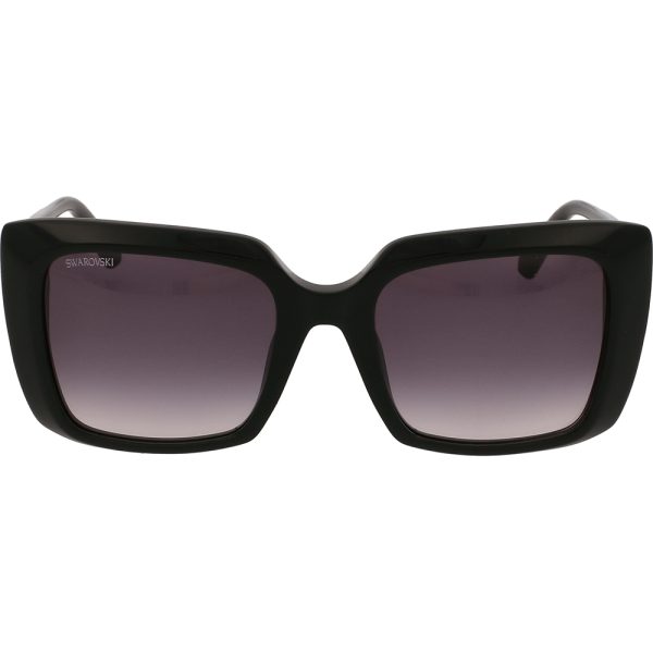 Ochelari de soare Swarovski SK0304 01B, Negru, 54 mm