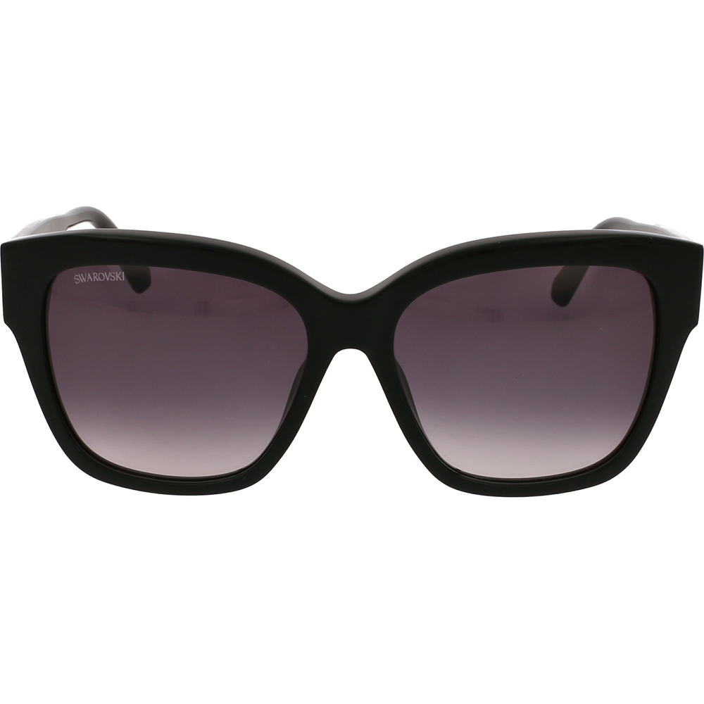 Ochelari de soare Swarovski SK0305 01B, Negru, 57 mm