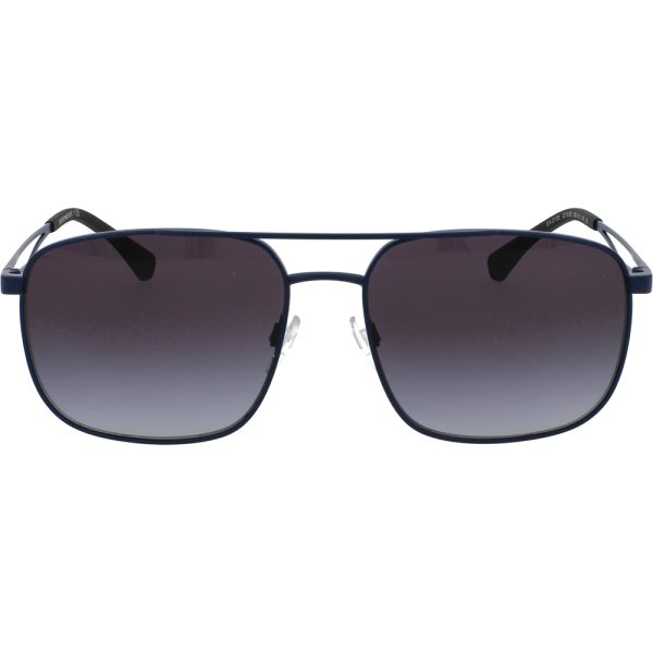 Ochelari de soare Emporio Armani EA2106 3018/8G, Albastru, 58 mm