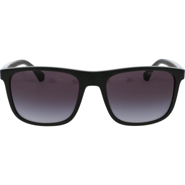 Ochelari de soare Emporio Armani EA4129 5001/8G, Negru, 56 mm