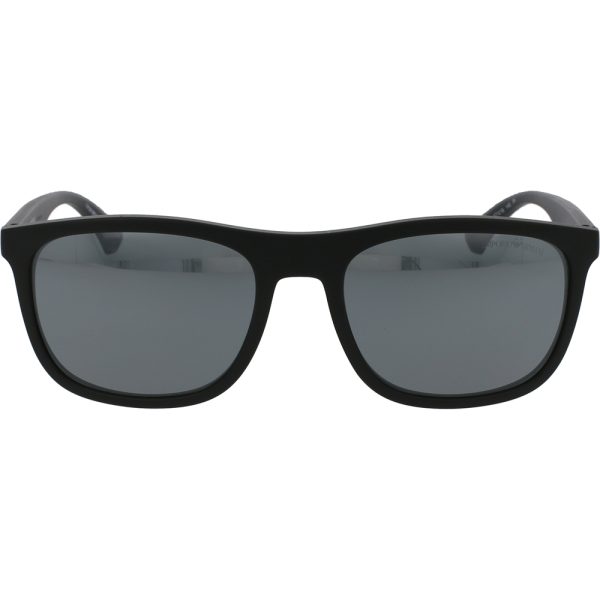 Ochelari de soare Emporio Armani EA4158 5869/6G, Negru, 57 mm