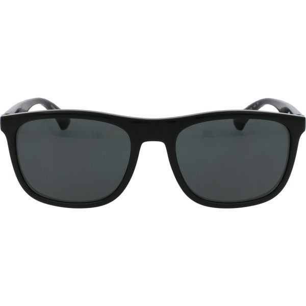 Ochelari de soare Emporio Armani EA4158 5889/87, Negru, 57 mm