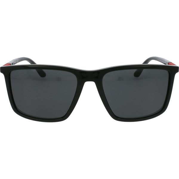 Ochelari de soare Emporio Armani EA4161 5017/87, Negru, 57 mm