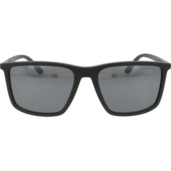 Ochelari de soare Emporio Armani EA4161 5437/6G, Gri, 57 mm
