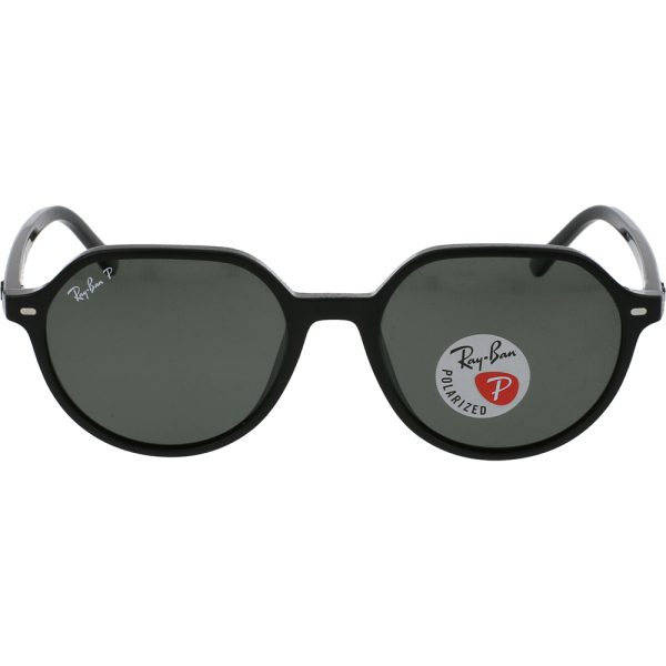 Ochelari de soare Ray-Ban RB2195 90158, polarizati, Negru, 53 mm