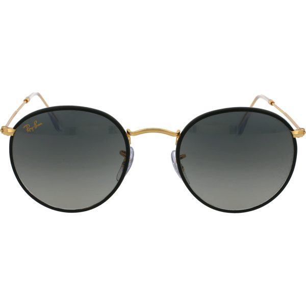Ochelari de soare Ray-Ban RB3447JM 919671, ROUND METAL, Negru, 50 mm