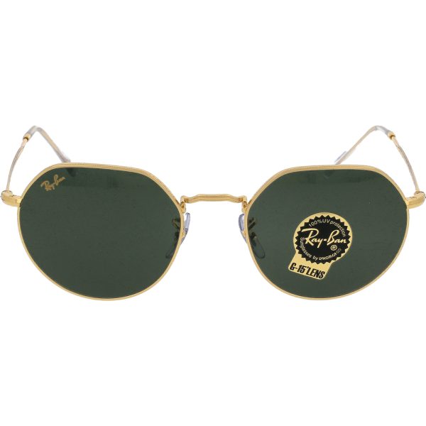 Ochelari de soare Ray-Ban RB3565 919631, Auriu, 53 mm