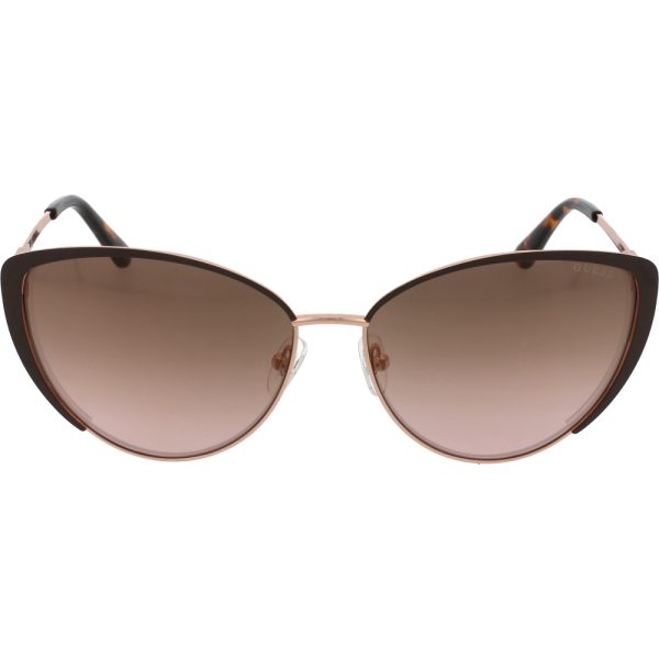 Ochelari de soare Guess GS7744 48G, Maro, 61 mm