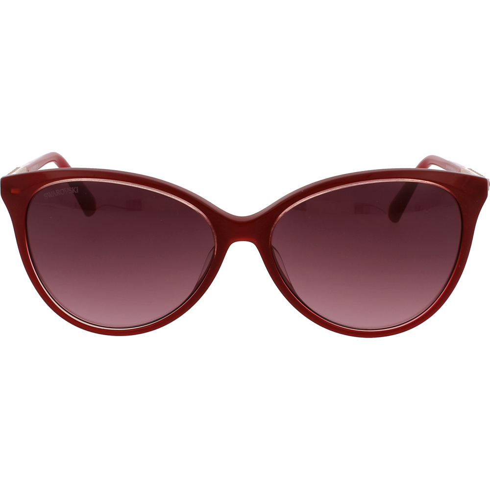 Ochelari de soare Swarovski SK0309 69T, Rosu, 58 mm