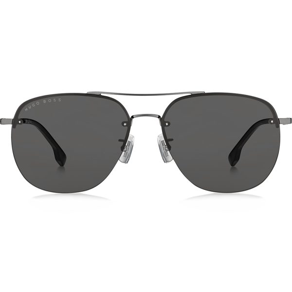 Ochelari de soare Hugo Boss BOSS 1286/F/SK R80 IR, Argintiu, 61 mm
