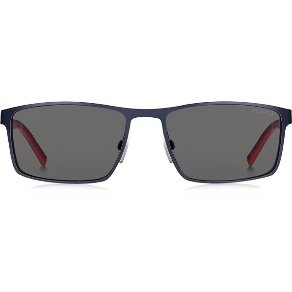 Ochelari de soare Tommy Hilfiger TH 1767/S FLL IR, Albastru, 58 mm
