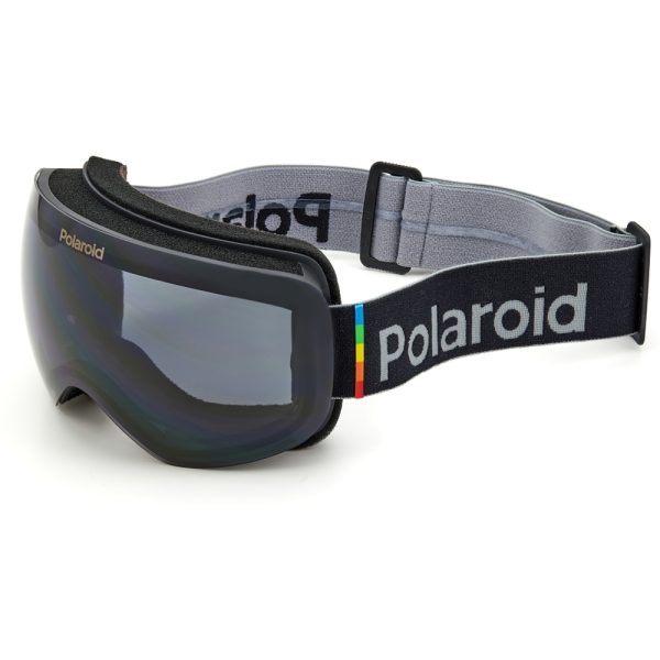Ochelari de ski Polaroid M00505 9KSEX, polarizati, Negru/Gri, 99 mm