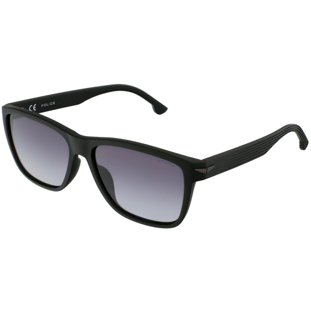 Ochelari de soare Police SPLB38 0U28, Negru, 56 mm