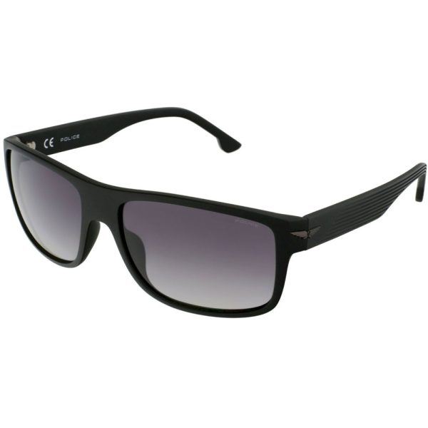 Ochelari de soare Police SPLB39 0U28, Negru, 60 mm