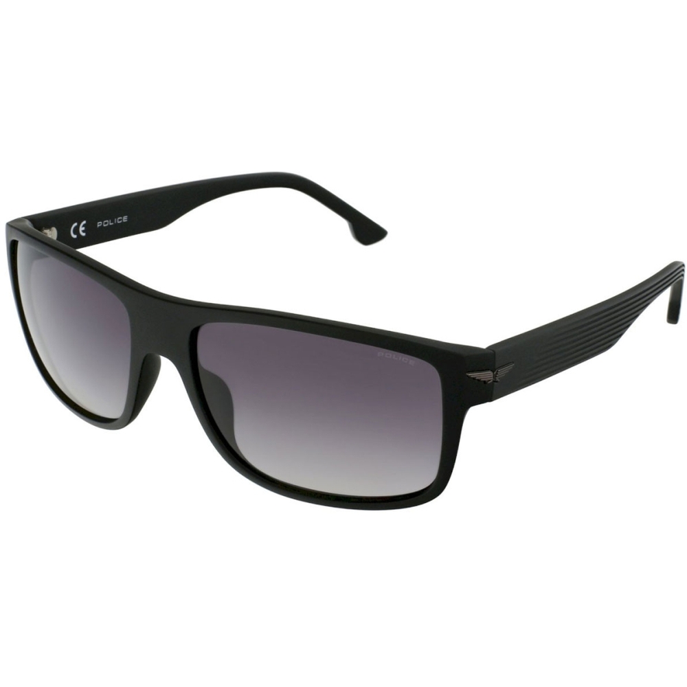Ochelari de soare Police SPLB39 0U28, Negru, 60 mm