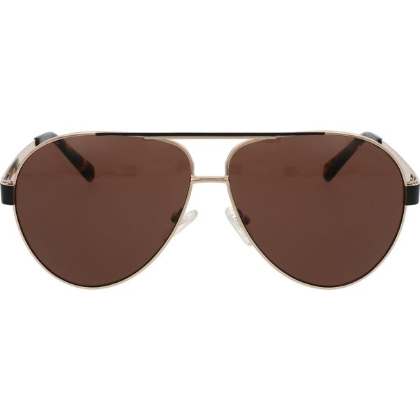 Ochelari de soare Guess GU6969 32E, Auriu, 61 mm