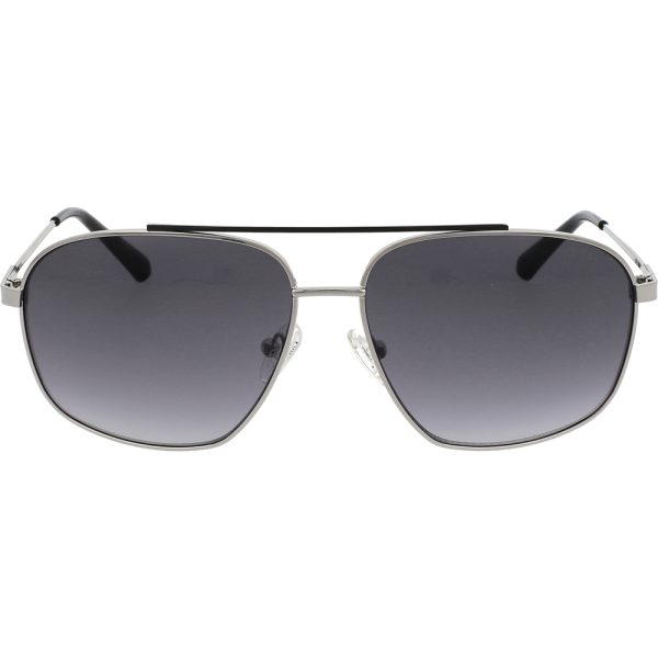 Ochelari de soare Guess GU6973 10B, Argintiu, 61 mm
