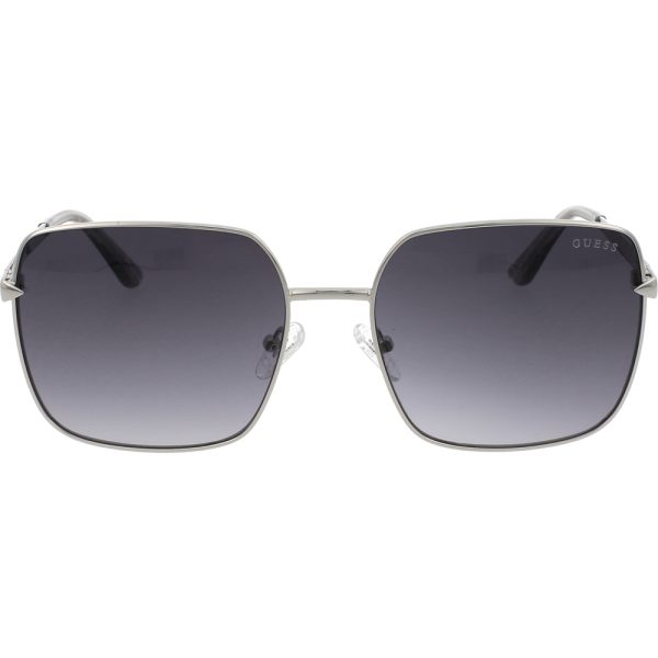 Ochelari de soare Guess GU7615 10B, Argintiu, 56 mm