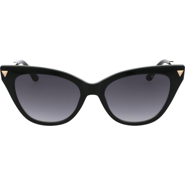 Ochelari de soare Guess GU7685S 05B, Negru, 54 mm