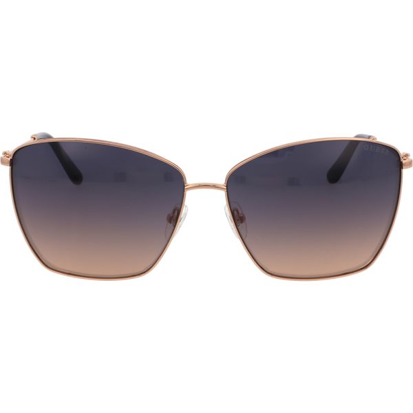 Ochelari de soare Guess GU7745 28Z, Auriu, 64 mm