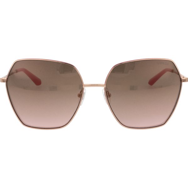 Ochelari de soare Guess GU7785 28G, Auriu, 63 mm