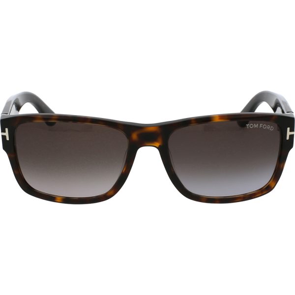 Ochelari de soare Tom Ford FT0445 52B, Havana, 56 mm