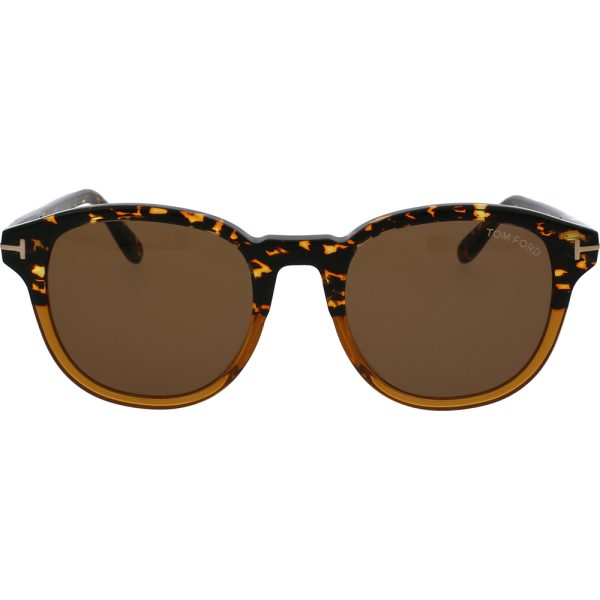 Ochelari de soare Tom Ford FT0752 55E, Havana, 52 mm