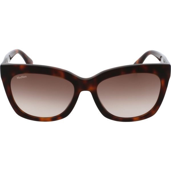Ochelari de soare Max Mara MM0009 52F, Havana, 55 mm
