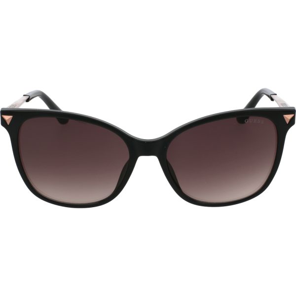 Ochelari de soare Guess GU7684 01F, Negru, 56mm