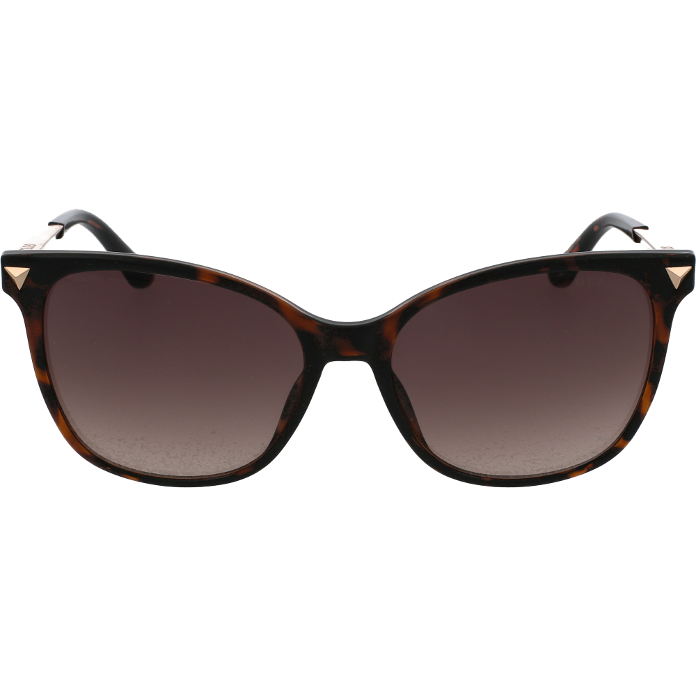 Ochelari de soare Guess GU7684 52F, Havana, 56 mm