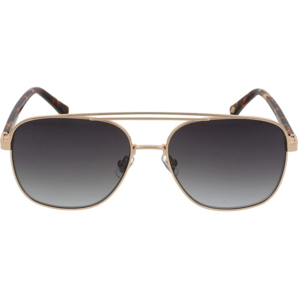 Ochelari de soare Fossil FOS2109/G/S J5GEL, Auriu, 56 mm