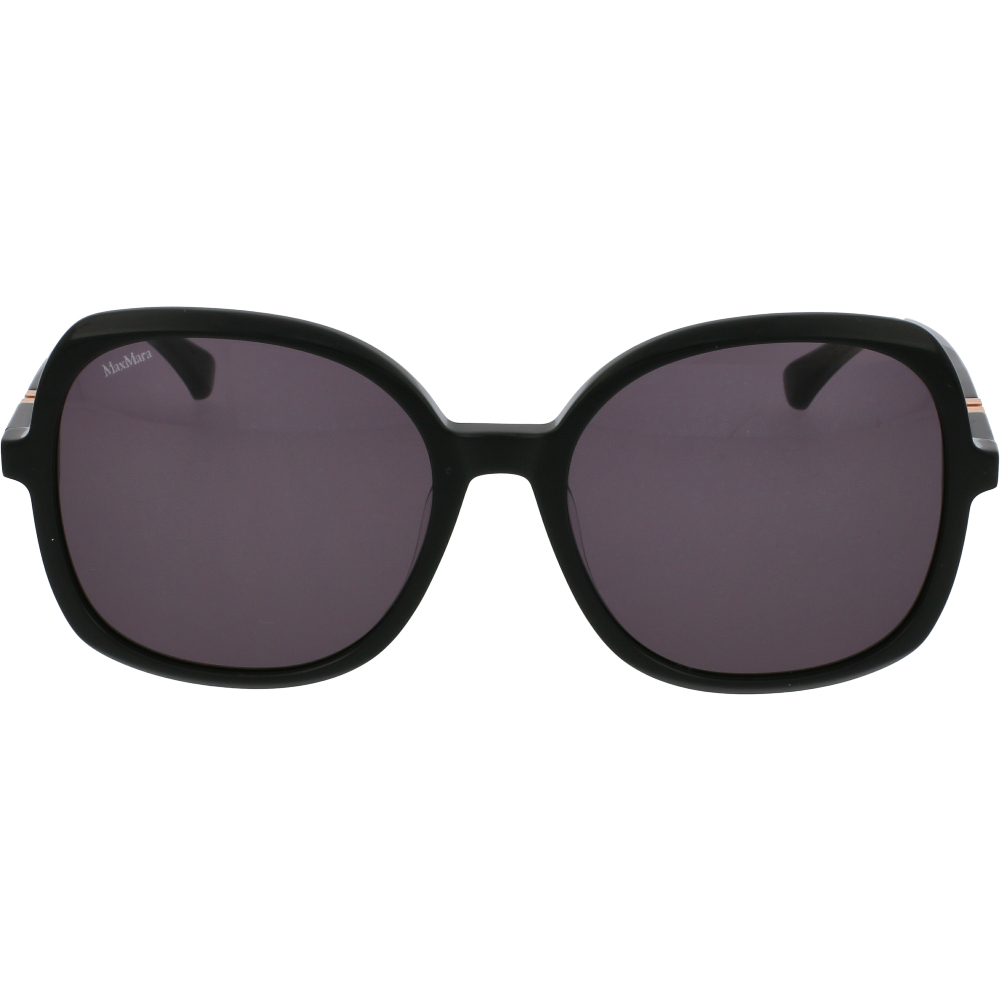 Ochelari de soare Max Mara MM0020-D 01A, Negru, 60 mm