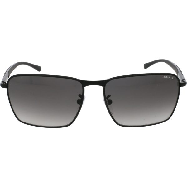 Ochelari de soare Police S8966 0531, Negru, 57 mm