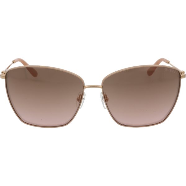 Ochelari de soare Guess GU7745 74G, Auriu, 64 mm