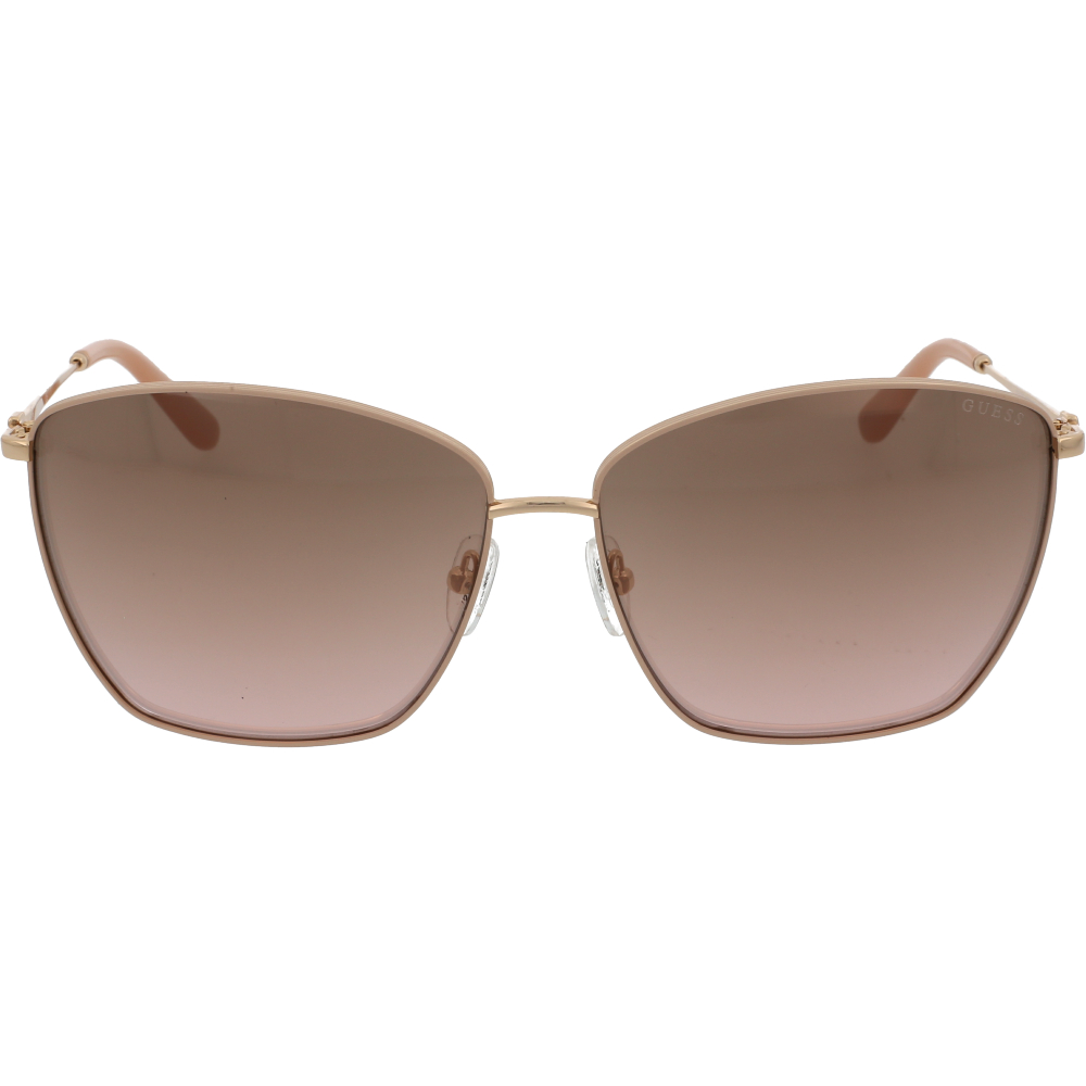 Ochelari de soare Guess GU7745 74G, Auriu, 64 mm