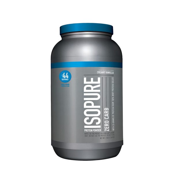 4ab4486af2516_089094021153.jpg Proteina izolata din zer fara carbohidrati cu aroma de vanilie Zero Carb, 1360g, Isopure