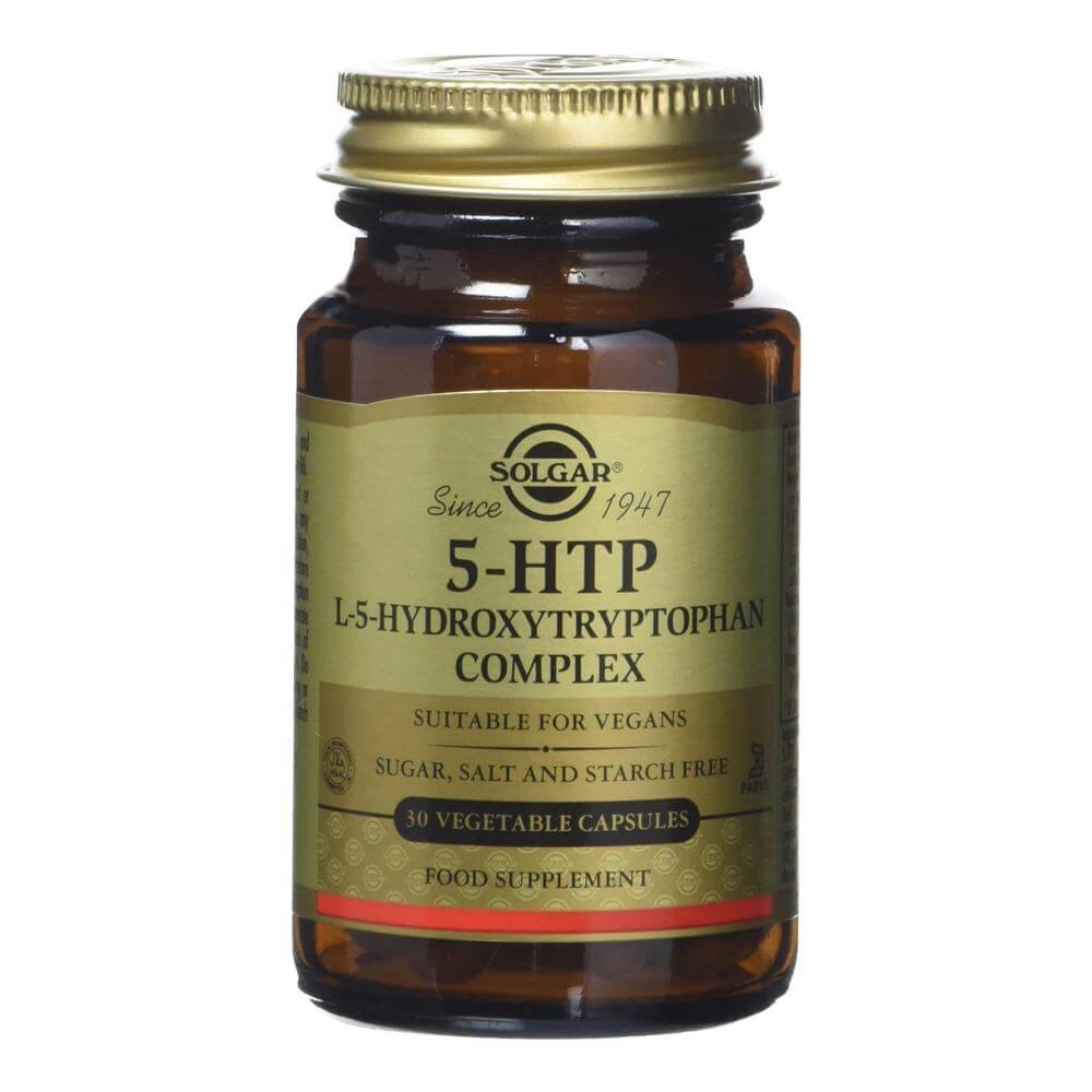 5-HTP (Hydroxytryptophan/Hidroxitriptofan) 100mg 30 capsule, Solgar, natural