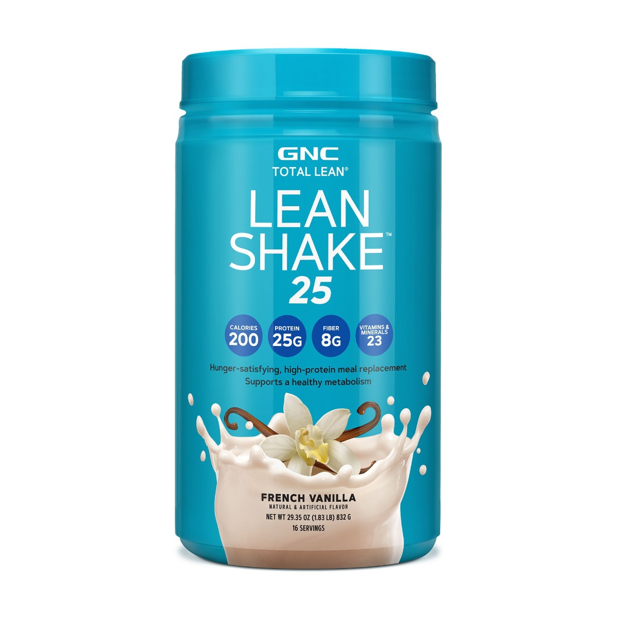 5044063414516_product_1558950786.jpg Shake proteic cu aroma de vanilie Total Lean, 832g, GNC