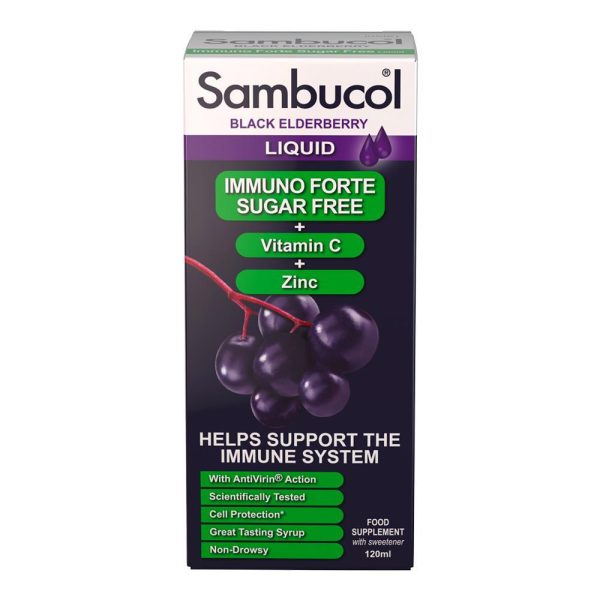 5060216560748_Supliment_alimentar_Sirop_fara_zahar_Immuno_Forte_cu_extract_din_soc__Vitamina_C_si_Zinc_Sambucol__120ml__natural_1.jpg Supliment alimentar Sirop fara zahar Immuno Forte cu extract din soc, Vitamina C si Zinc Sambucol, 120ml, natural