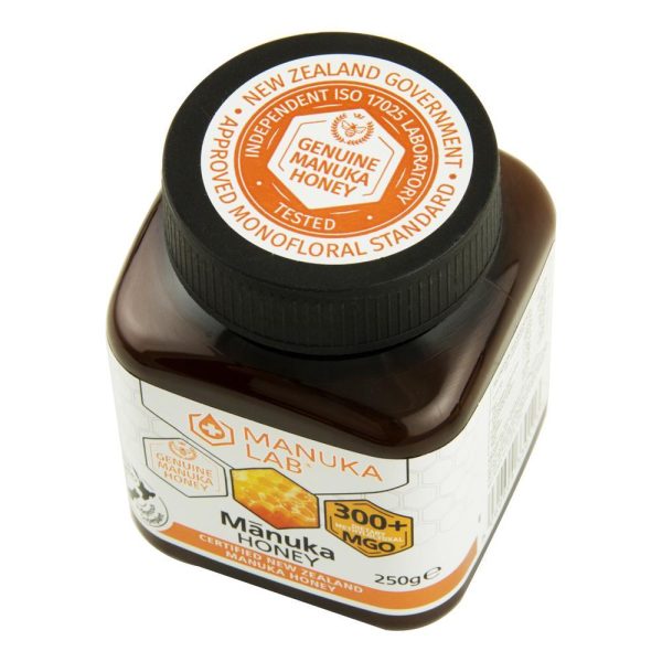 Miere de Manuka MANUKA LAB, MGO 300+ Noua Zeelanda, 250 g, naturala