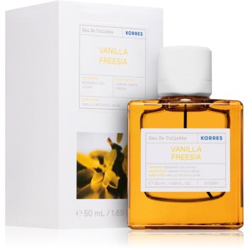 Korres Vanilla, Freesia & Lychee Eau de Toilette pentru femei