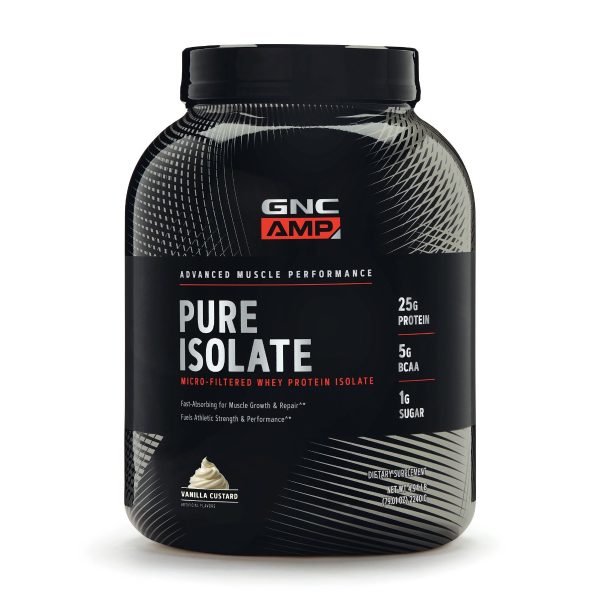 Proteina din zer cu aroma de vanilie, 2240g, GNC