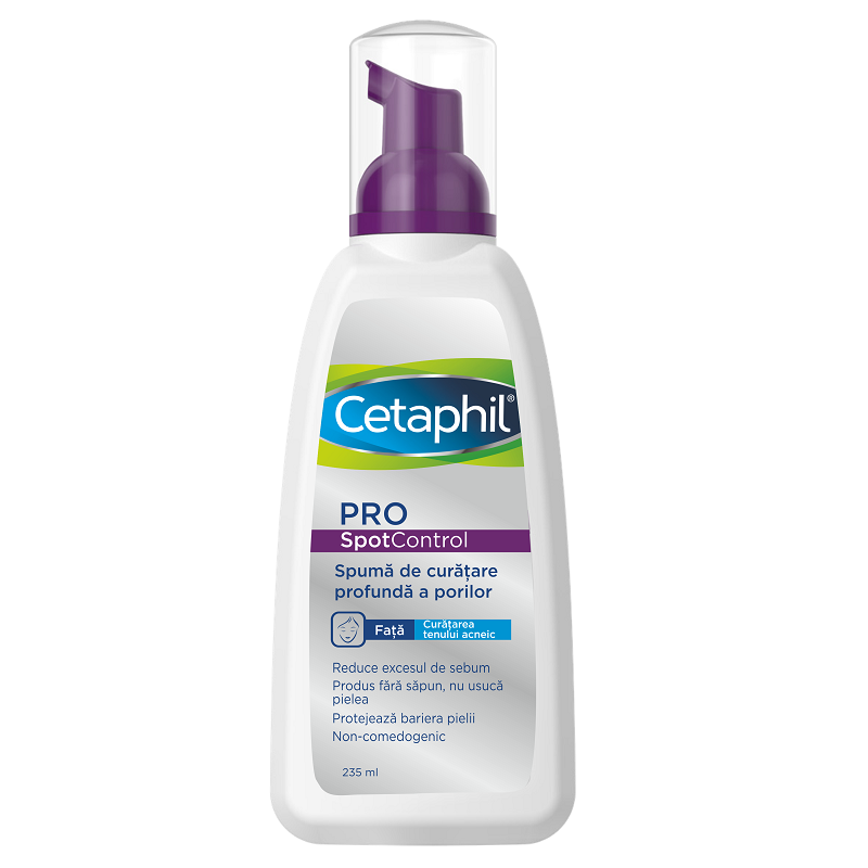 550eeed973116_3499320009669.png Spuma de curatare pentru fata Pro SpotControl, 235g, Cetaphil