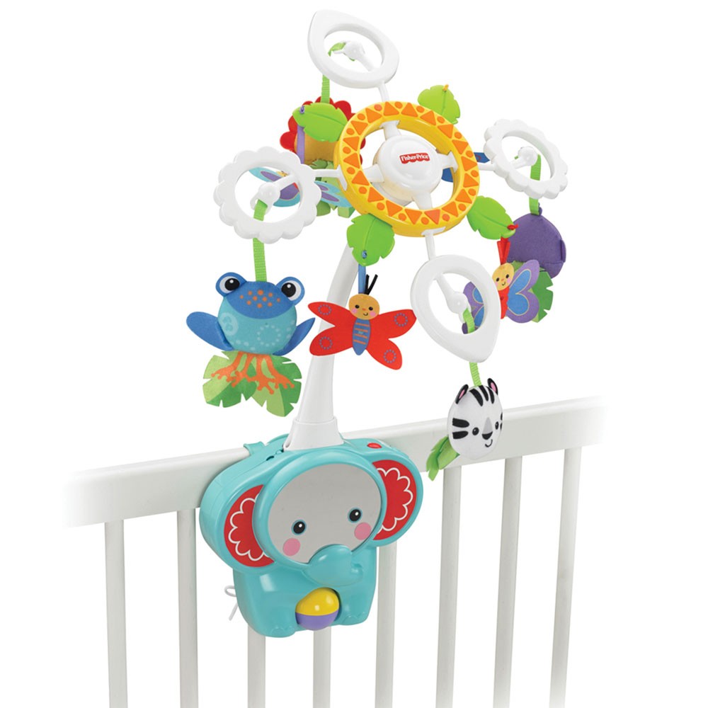 55944-3.jpg Carusel muzical 3 in 1 Fisher Price Crib to Floor Rainforest Friends