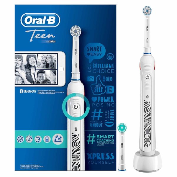 573562d38c6f5_oral_b_teen.jpg Periuta de dinti electrica Teens 3 programe-Bluetooth, 2 capete, Oral-B