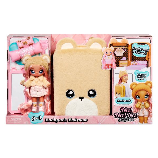 575191euc_sarah_set_cu_papusana_na_na_surprise_3_in_1_backpack_bedroomsarah_1_.jpg Na Na Na Surprise 3 in 1, Set papusa Sarah Snuggles si ghiozdan, 575702EUC