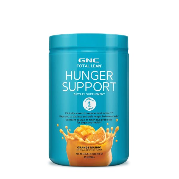 Hunger Support cu aroma de portocale si mango Total Lean, 495g, GNC